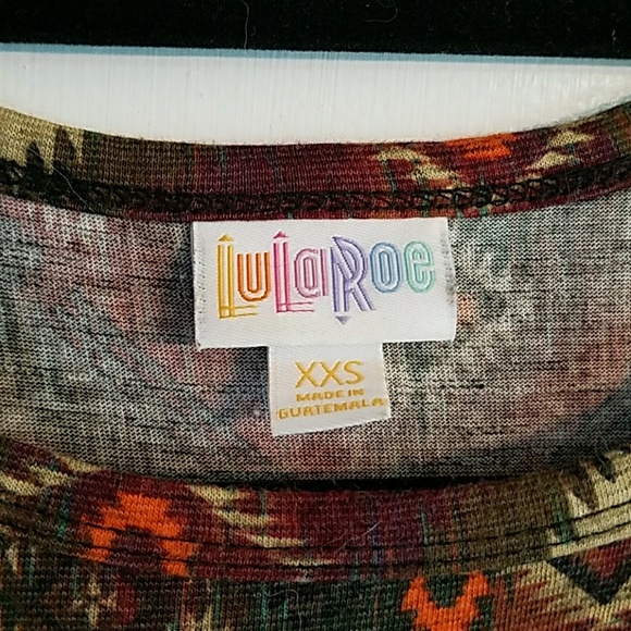 LuLaRoe Carly xxs - Picture 3 of 3